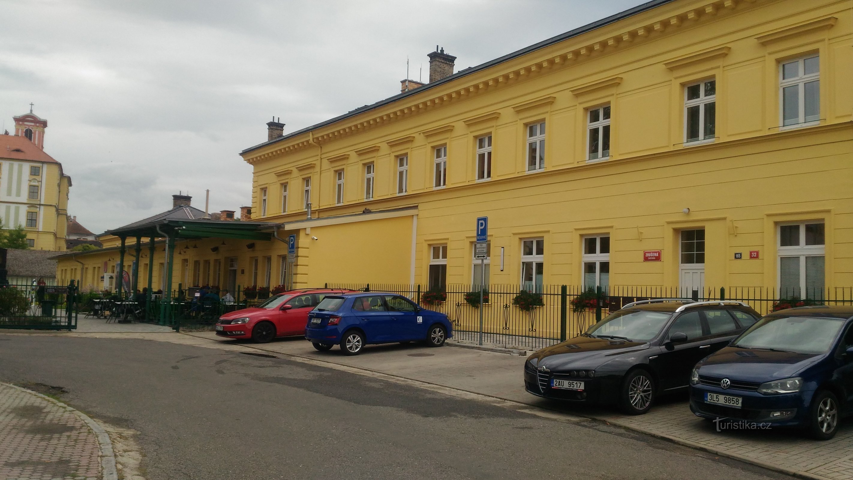 voormalig station Litoměřice dalstation