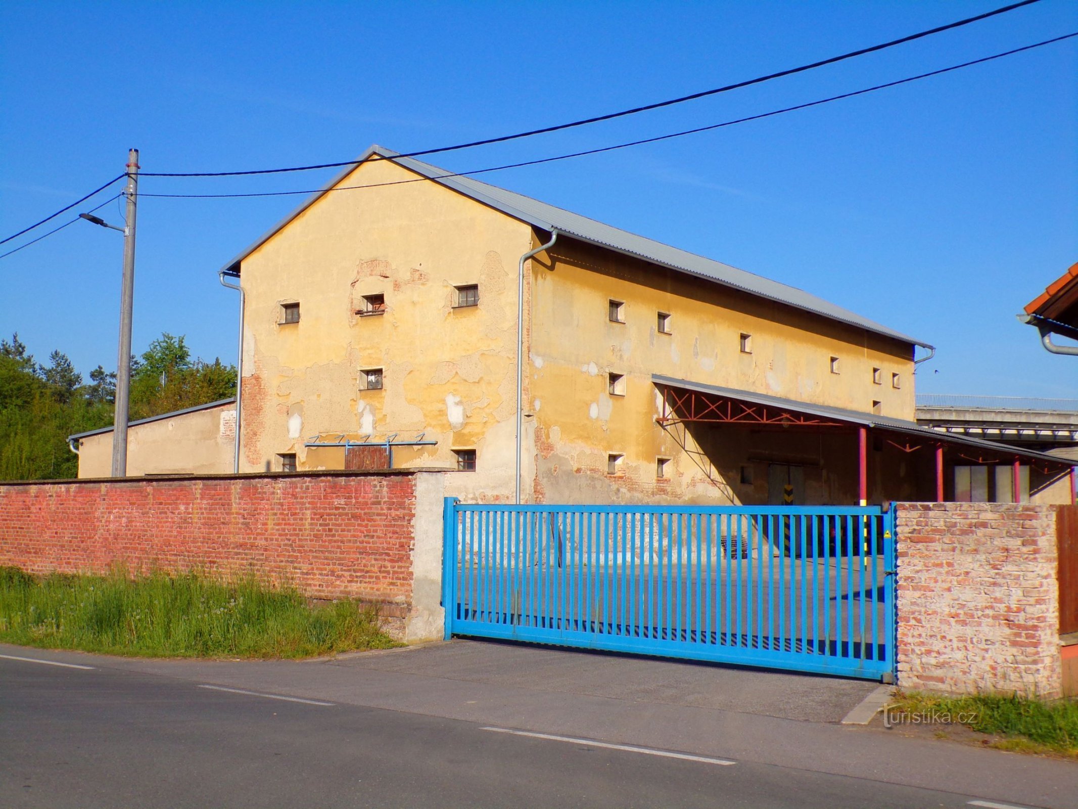 Ehemalige Chicorée-Trocknungsanlage (Semonice, 8.5.2022)