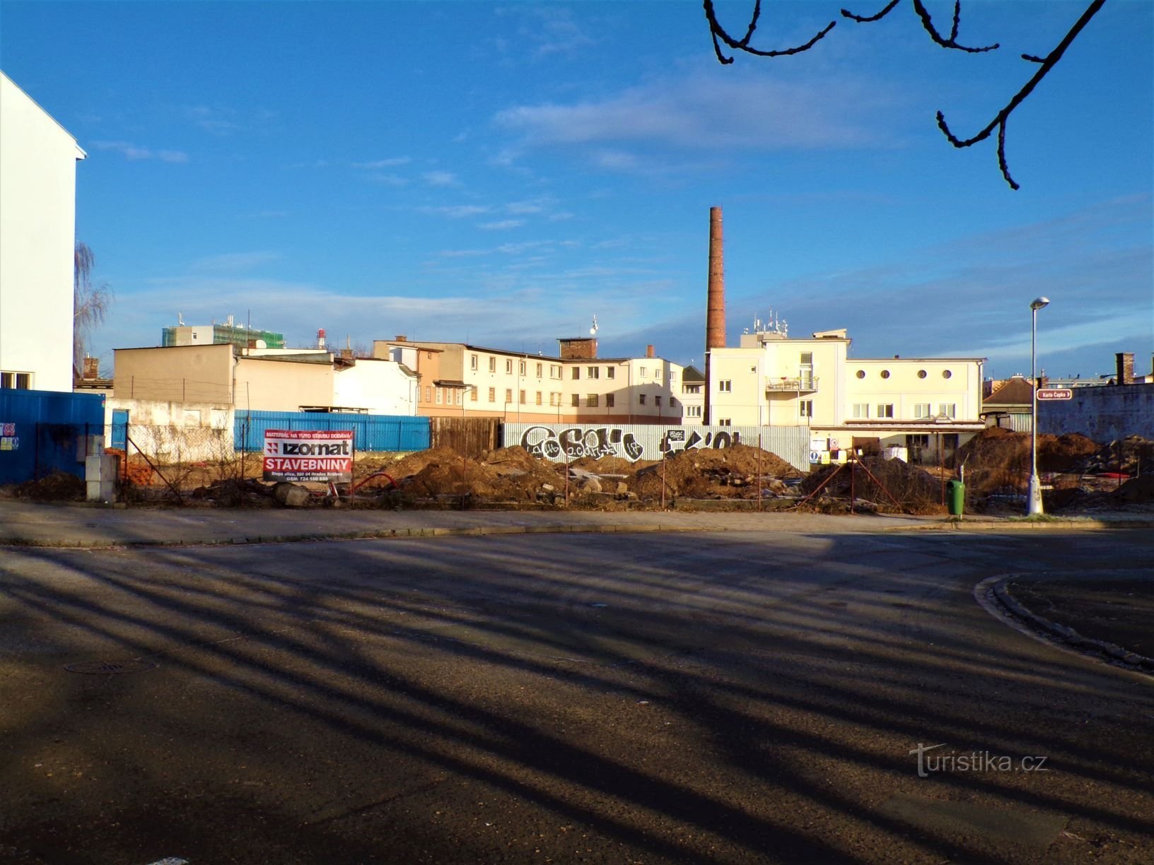 Die ehemalige Großbäckerei der Zentralen Konsumgenossenschaft (Hradec Králové, 1.1.2021)