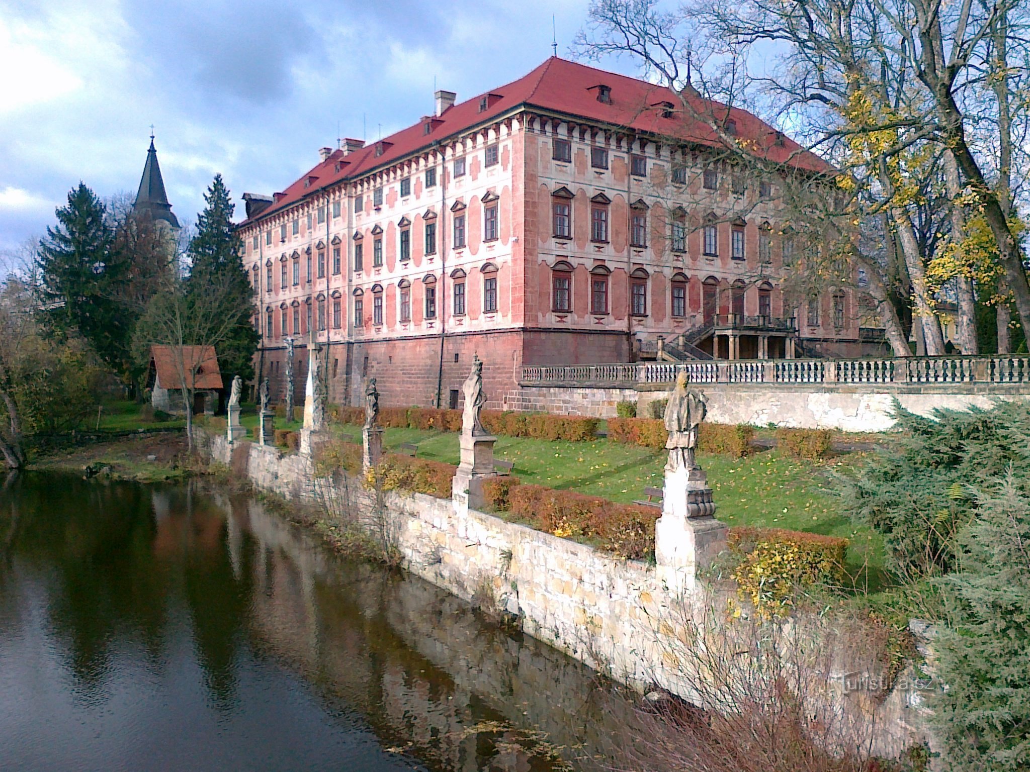 Tidigare vattenverk i Libochovice.