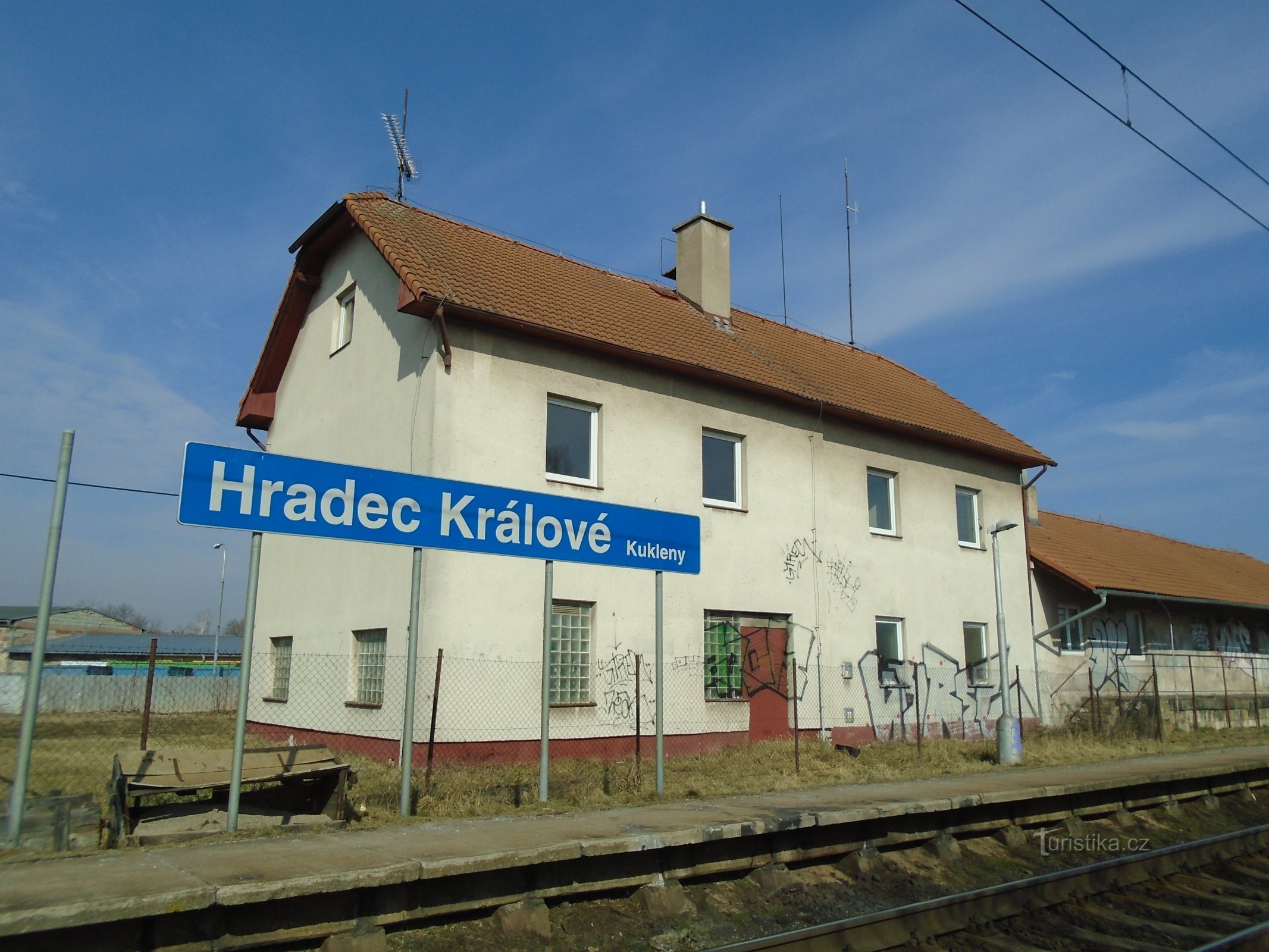 Voormalig treinstation voor poppen (Hradec Králové)