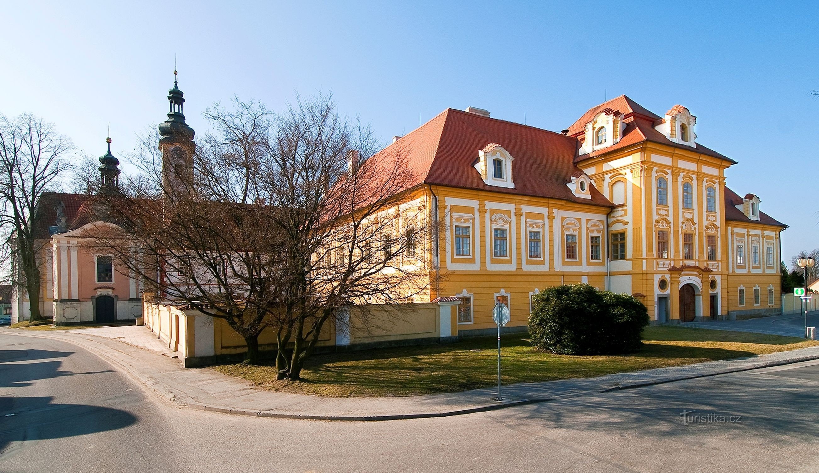 Das ehemalige Augustinerkloster in Borovany