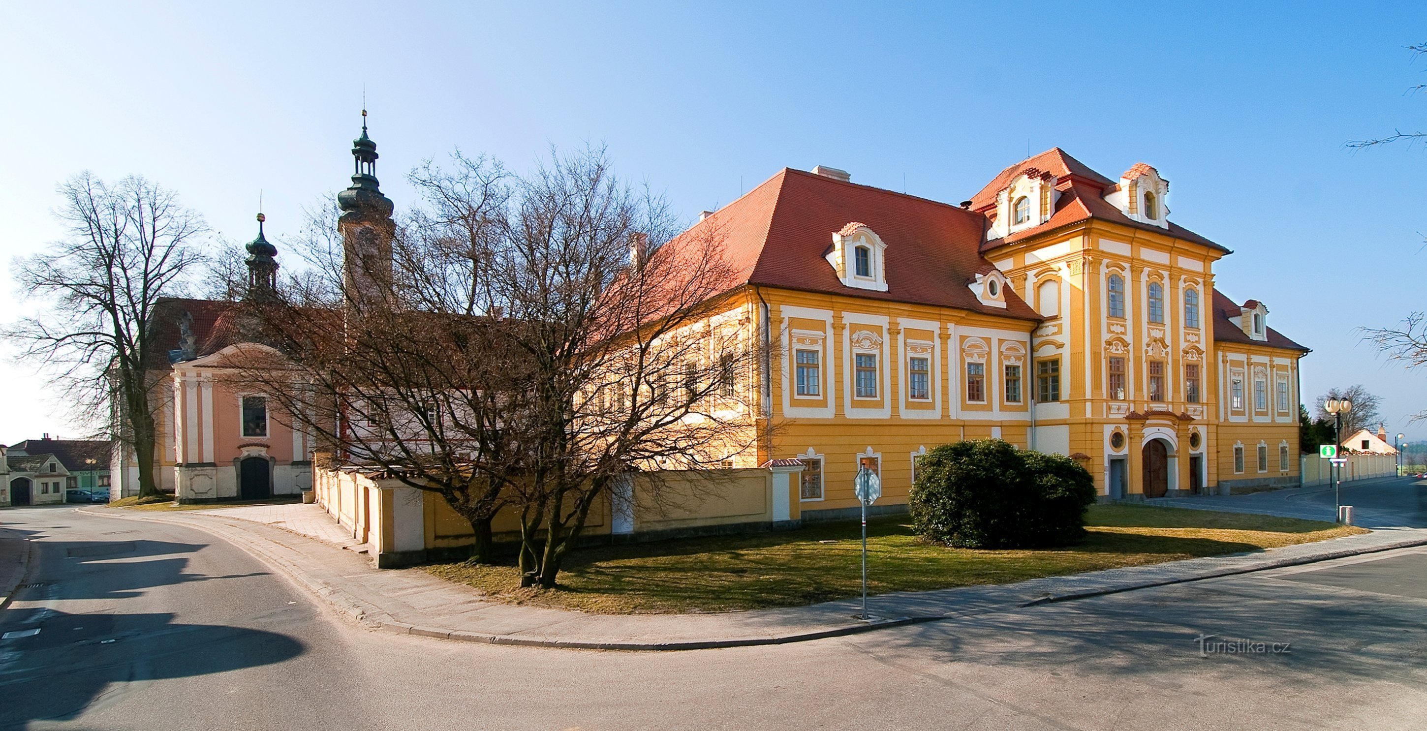 The former Augustinian monastery in Borovany