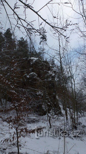 the former Brlož stone quarry