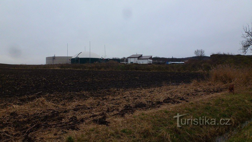 l'ancien Býlý dvůr près du village de Brloh (aujourd'hui LIPONOVA)