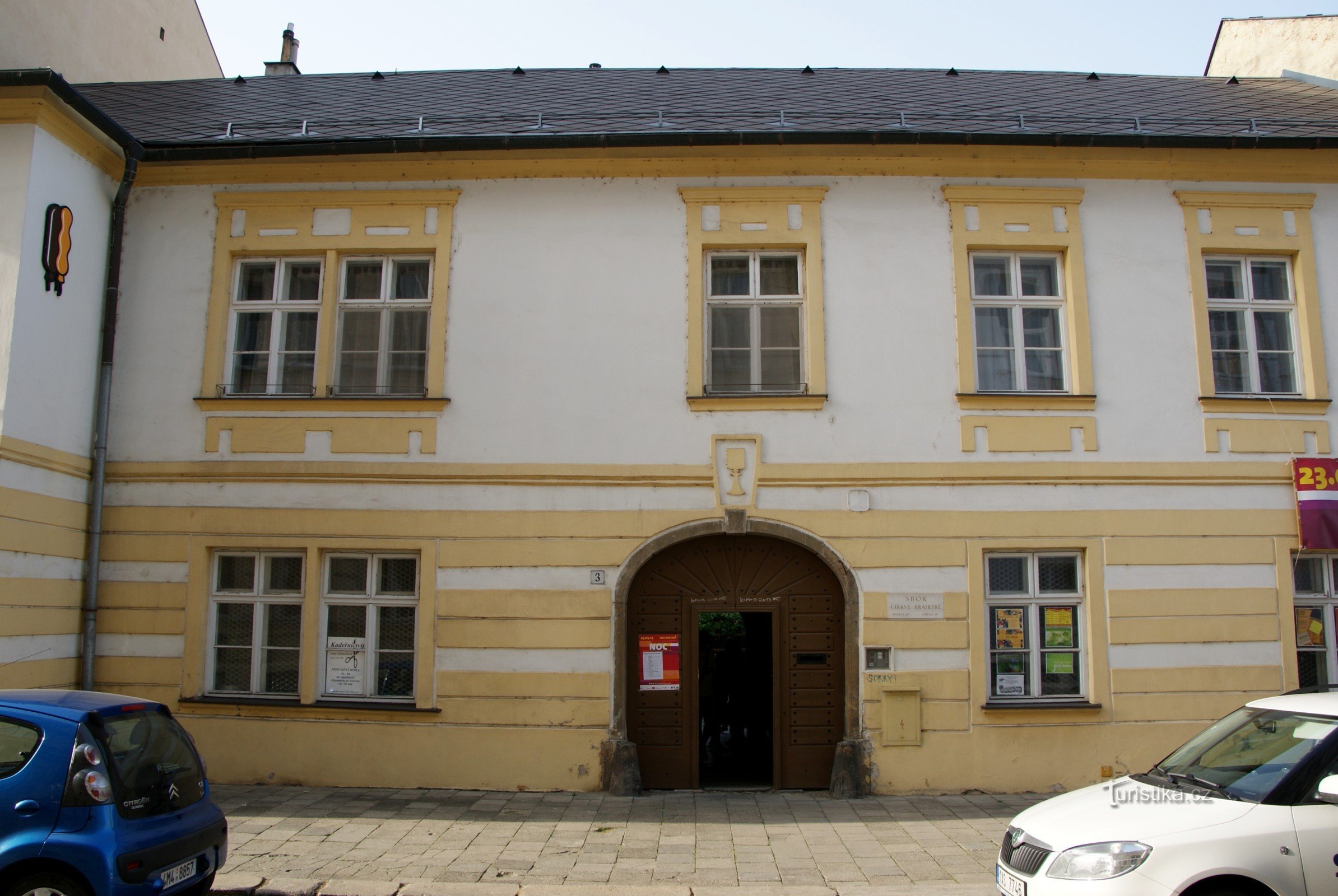 antigua casa de canónigos en Mariánská ul.