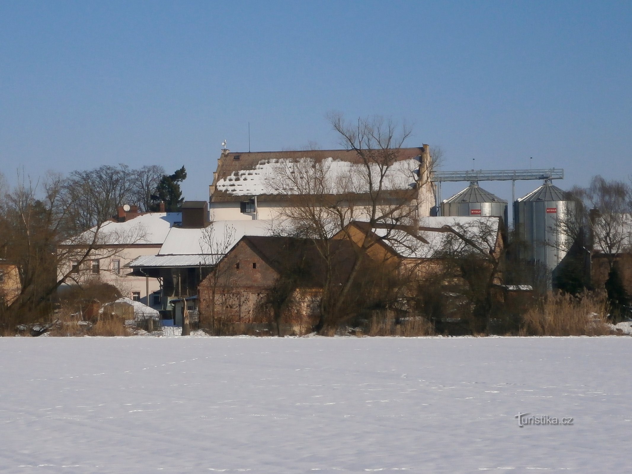 El antiguo molino Kydlinov (Hradec Králové)