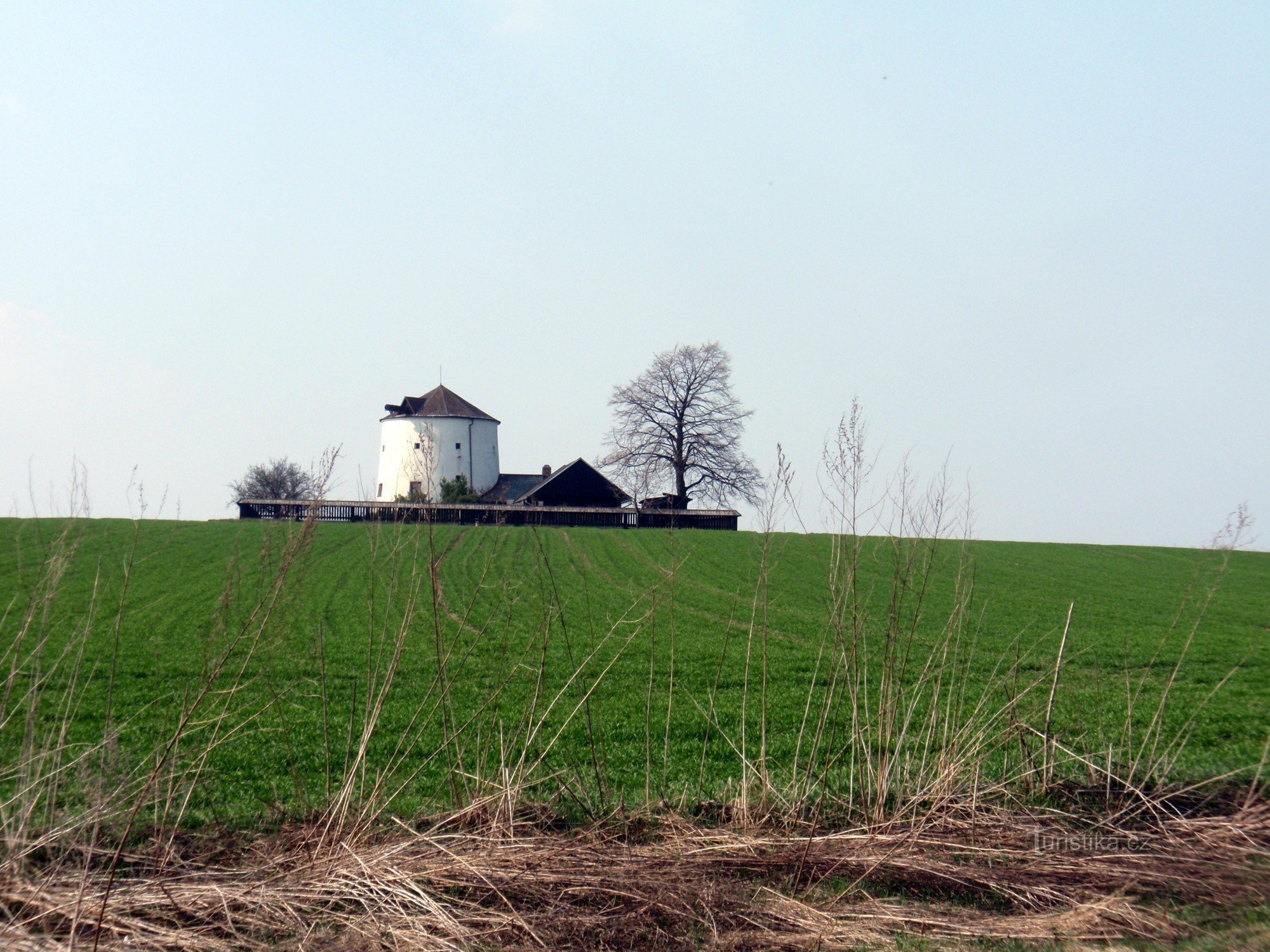 The former mill on the cadastre of the village of Zbyslavice