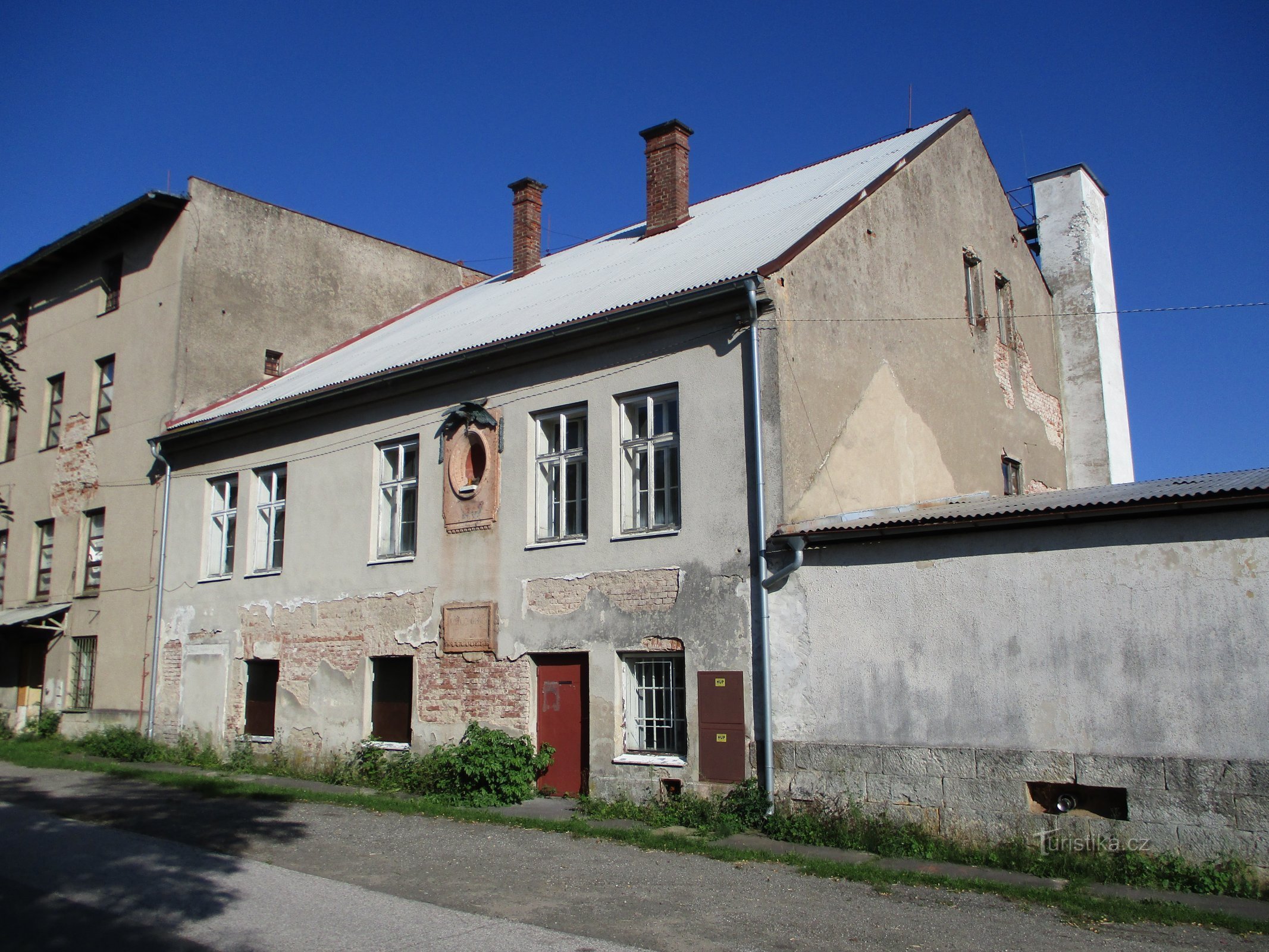 Egykori malom Březhradban (Hradec Králové)