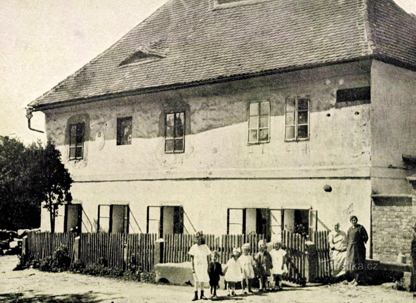Ex fabbrica di birra prima della ricostruzione (inizio XX secolo)