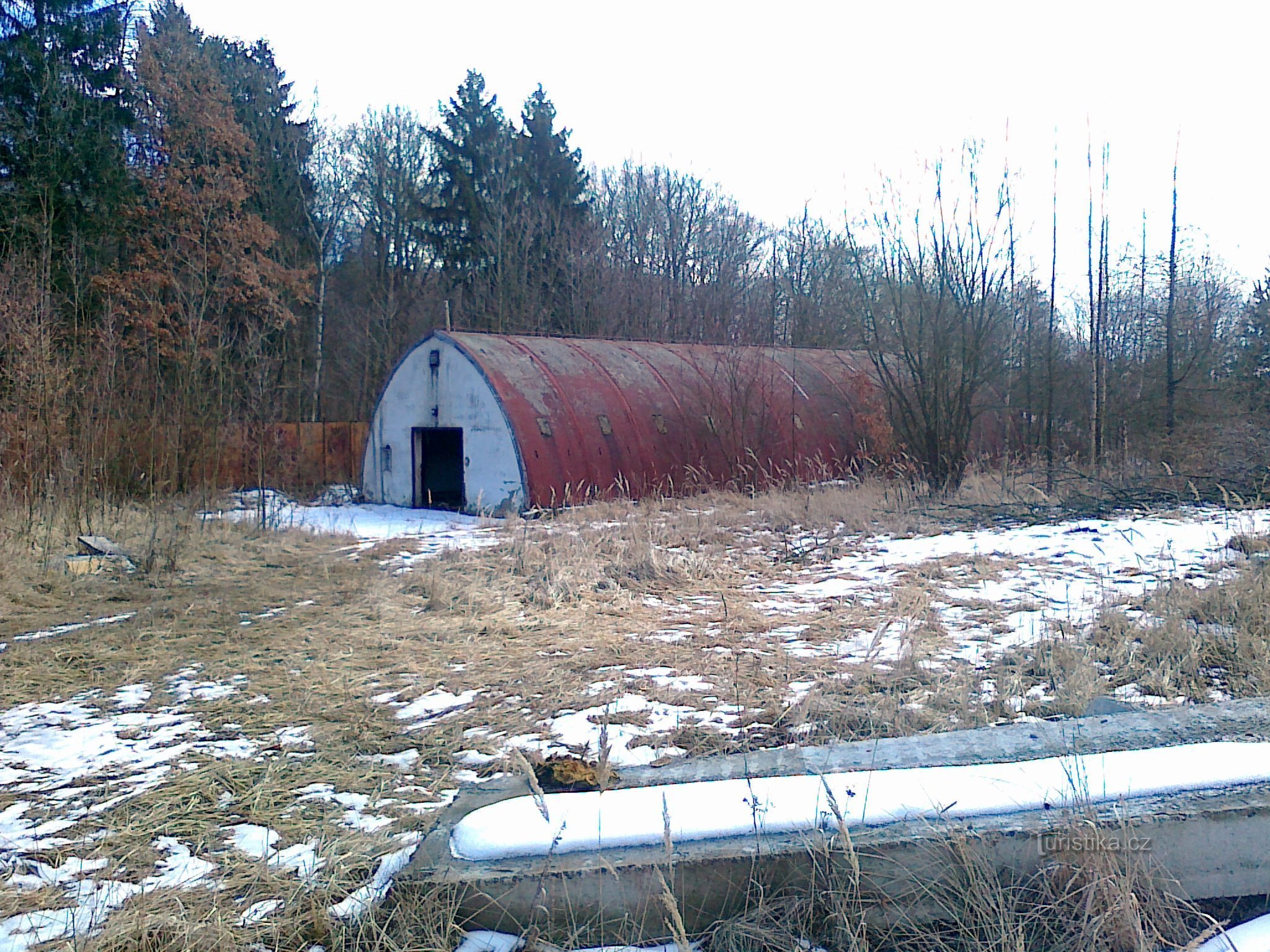 Tidligere lagerfacilitet for nuklear ammunition.