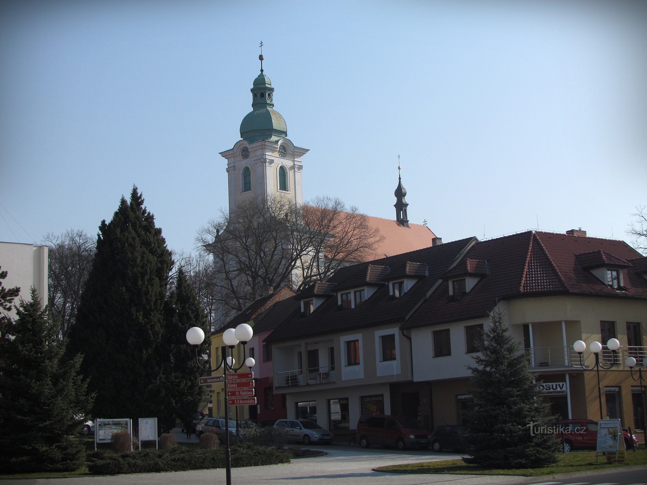Bzenec - kerk van St. Johannes de Doper