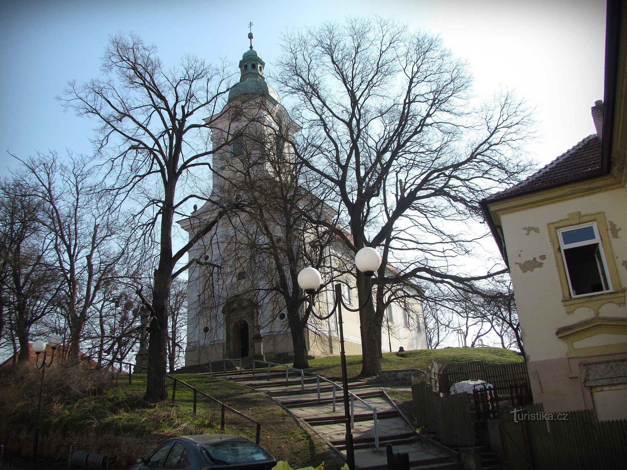 Bzenec - iglesia de San Juan Bautista