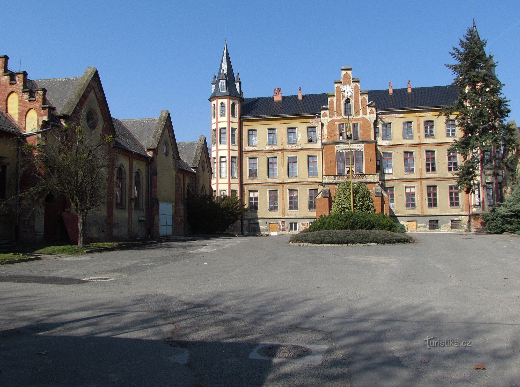 Bzenecks slottsområde