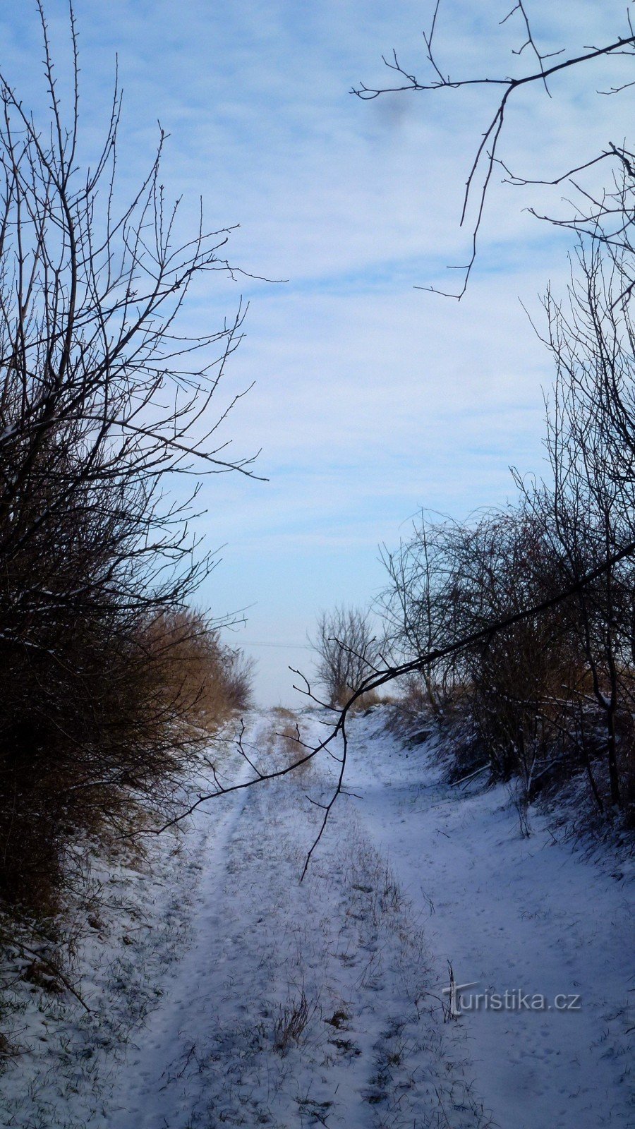 Čapská cessta - the start of our today's route