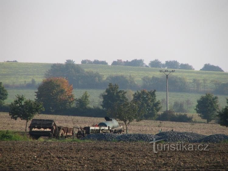 Vrăjitoare, vedere de la Kunín