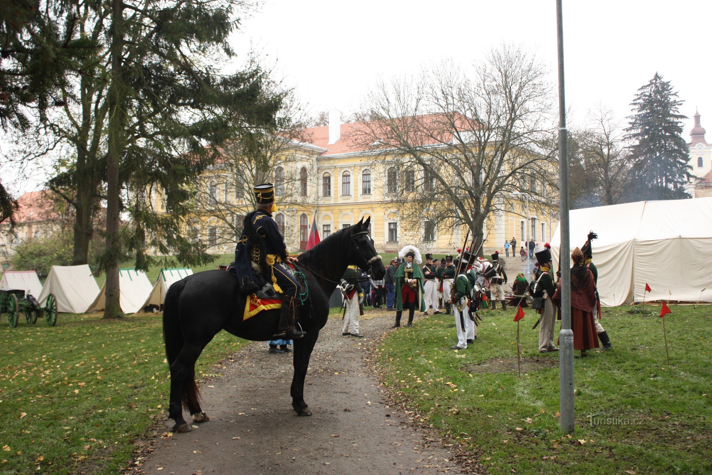 Uroczystości carskie w Bohdalicach