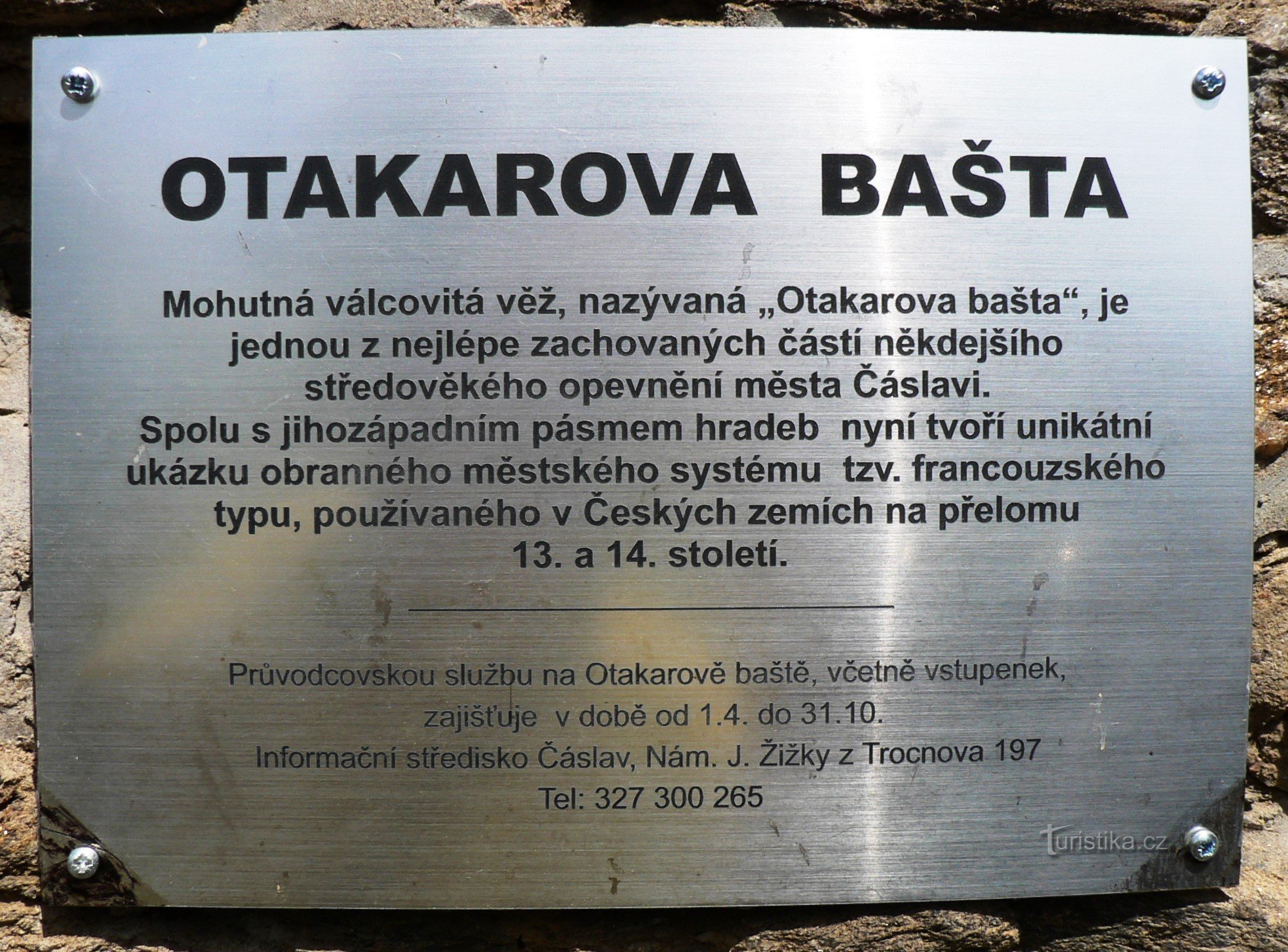 Čáslav - wieża i mury Otakara