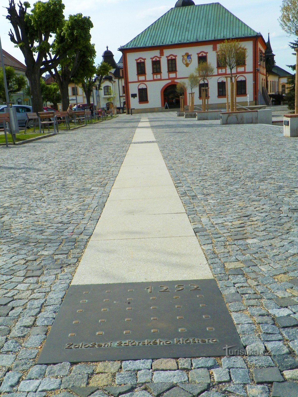 Tijdlijn op ons. Republiek in Žďár nad Sázavou