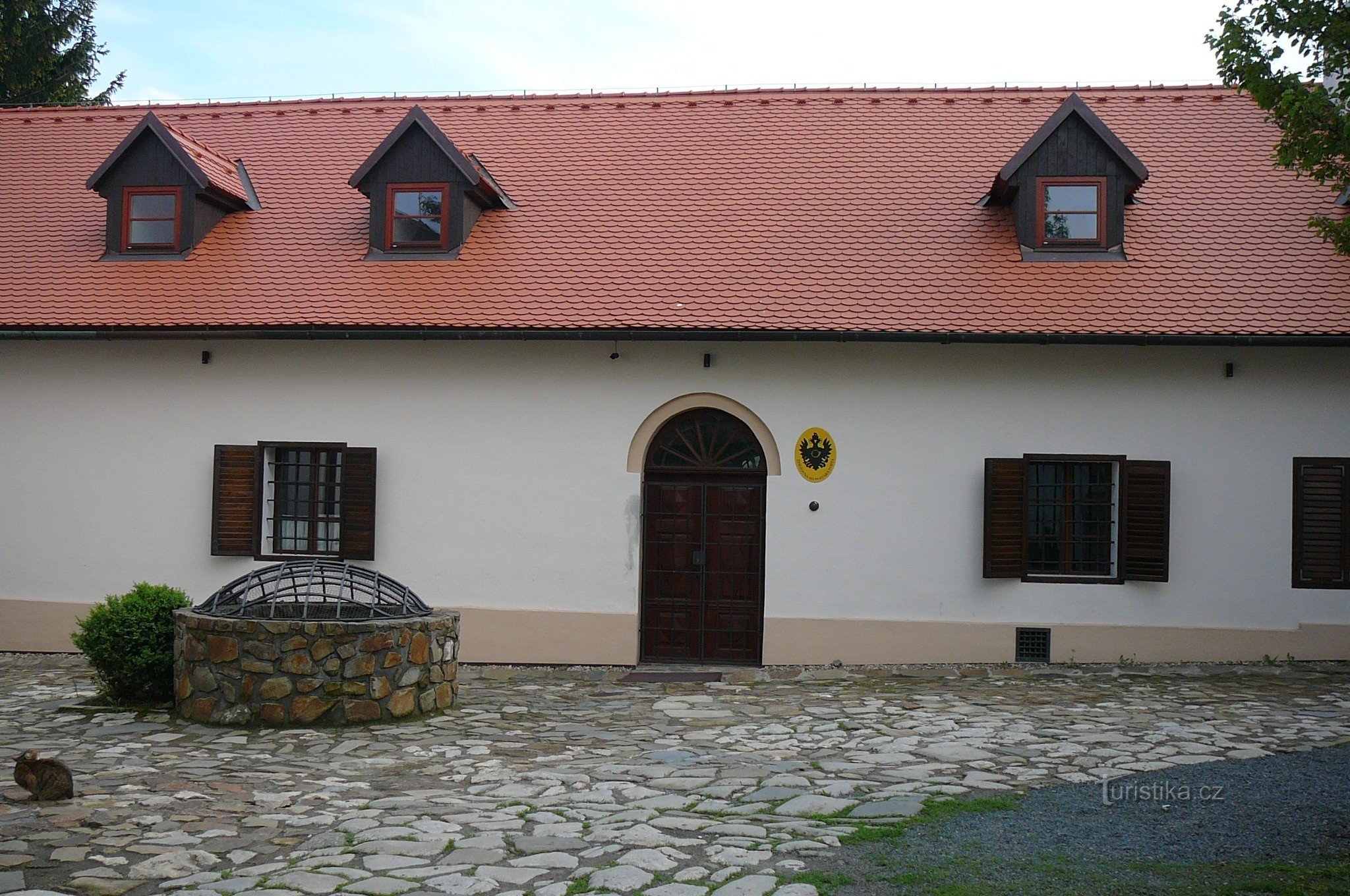 La parte de la antigua oficina de correos dedicada al museo