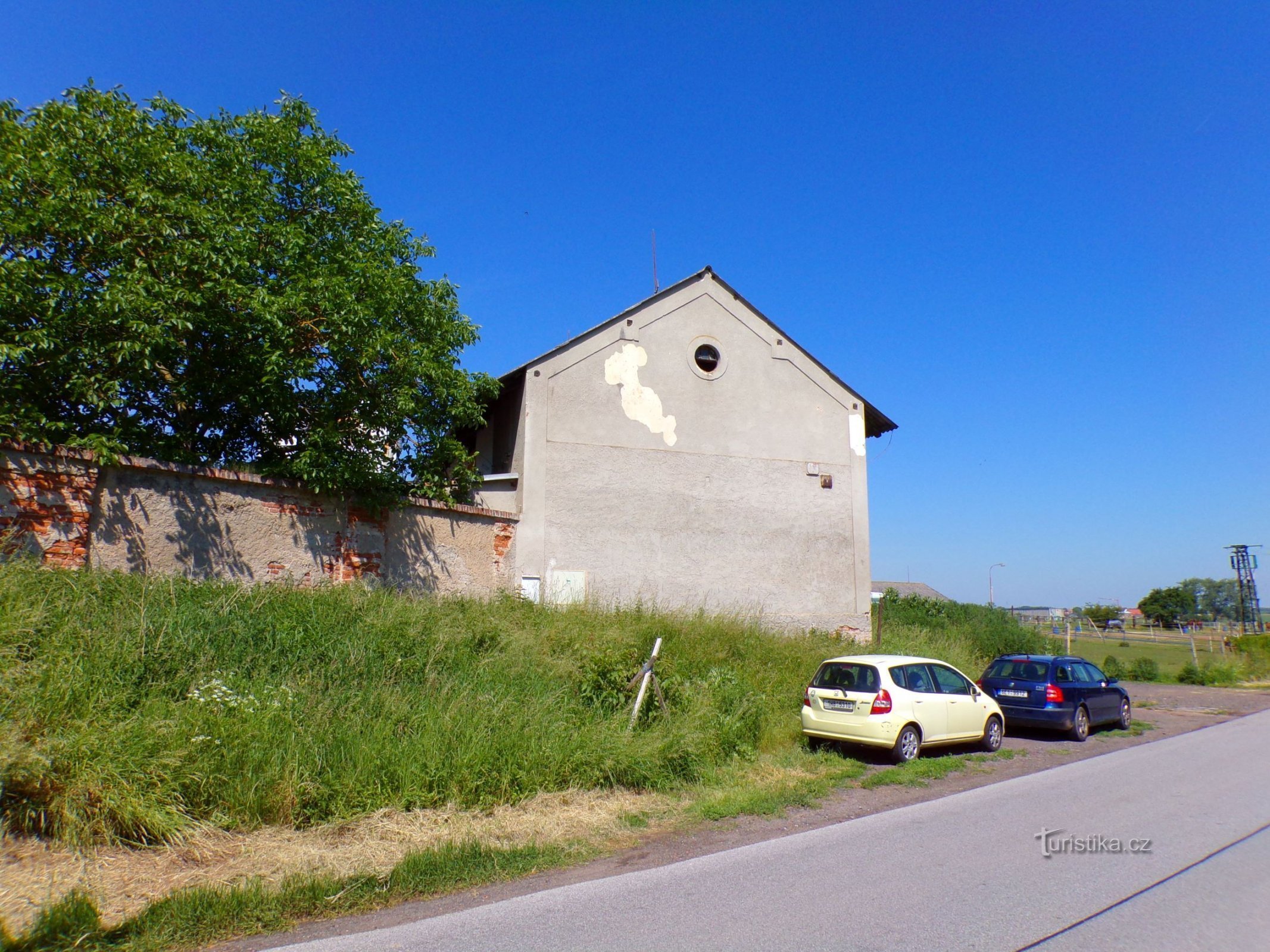 Part of the former Trésice court (Kosice, 5.6.2022 June XNUMX)