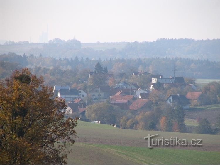 O parte din satul Hůrka