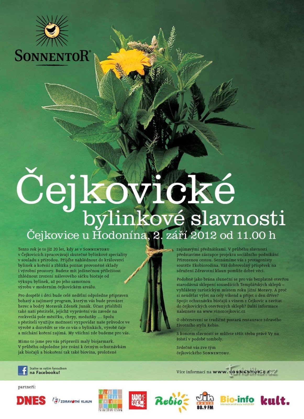 festival de hierbas Čejkovic 2012