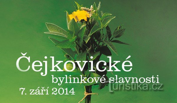 Čejkovic festival de ervas no primeiro domingo de setembro