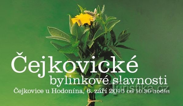 Festival de hierbas de Čejkovic el primer domingo de septiembre