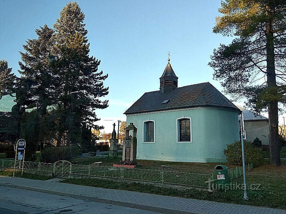 Čekynec - Kapelle der Jungfrau Maria