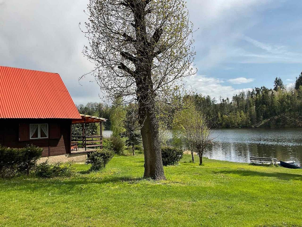 celkový pohled na chatu