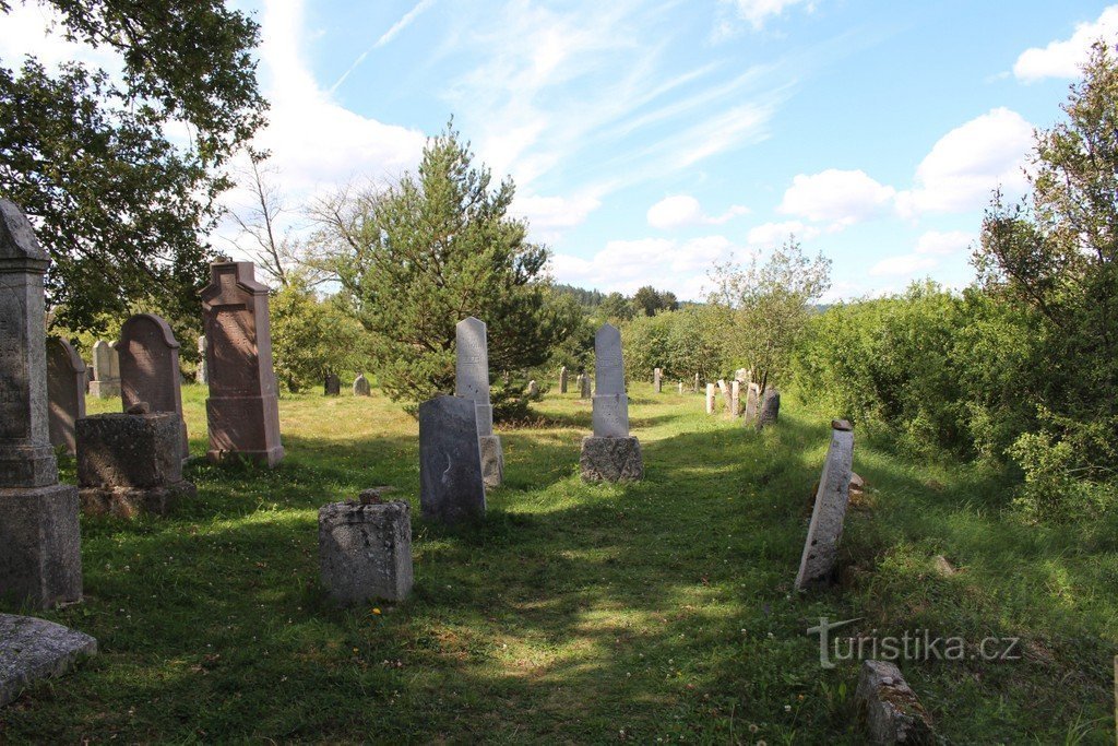 Vista geral do cemitério