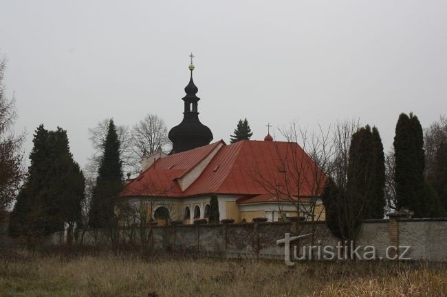 Gesamtansicht der Kirche