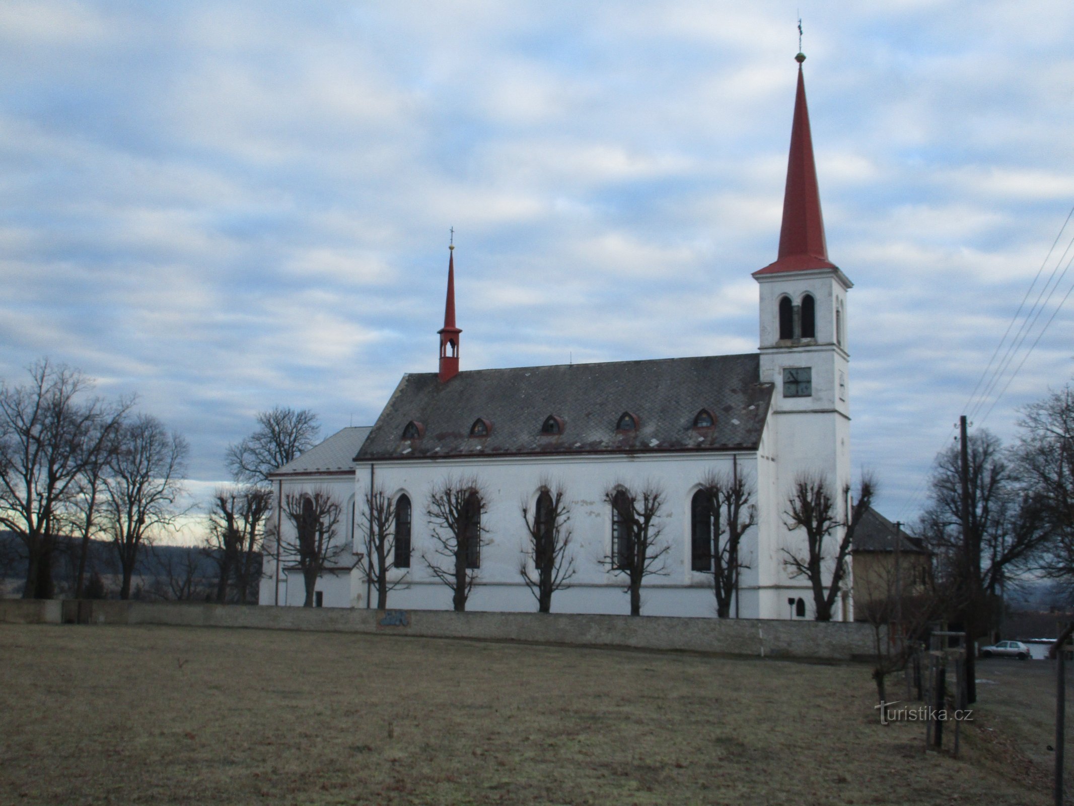 vue générale de l'église