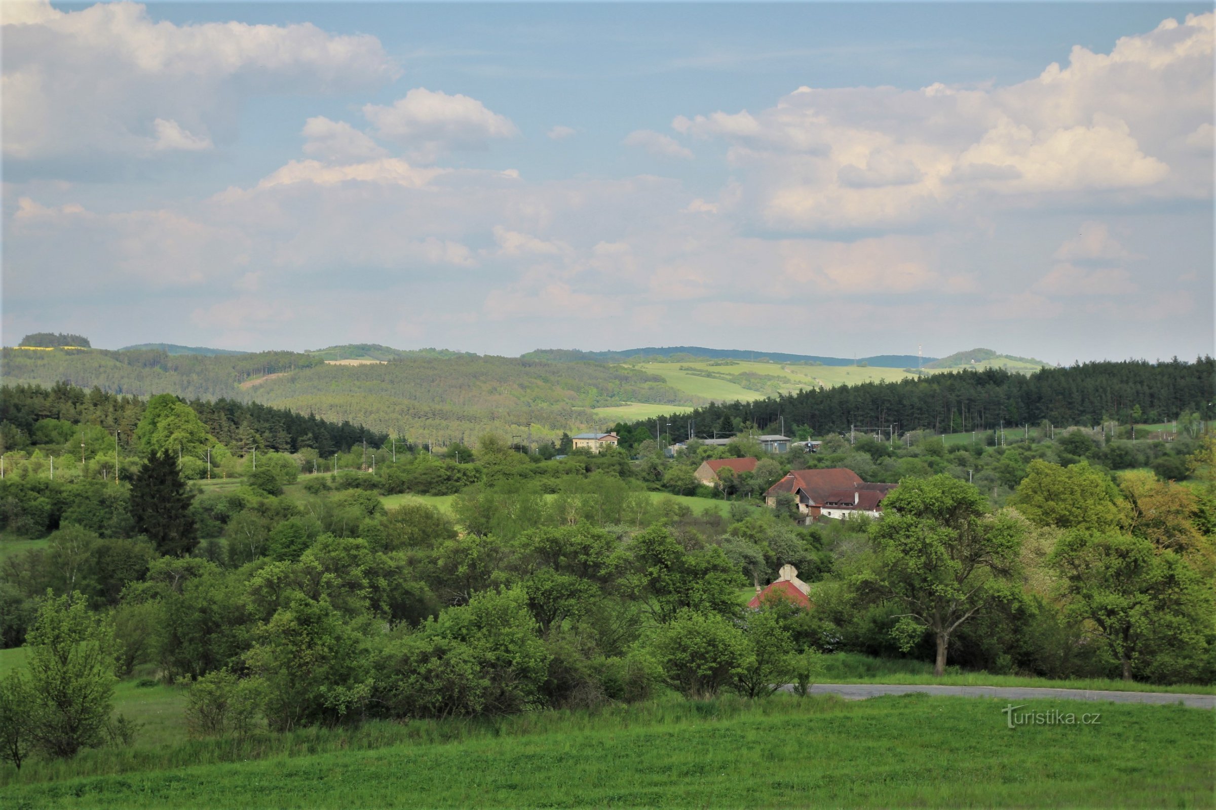 Celkový pohled na Řikonínsko