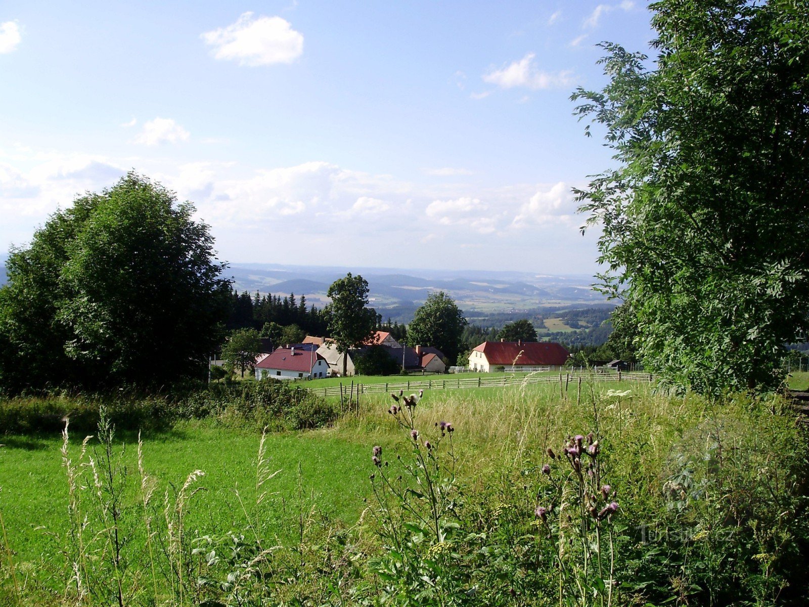 Celkový pohled na vesnici