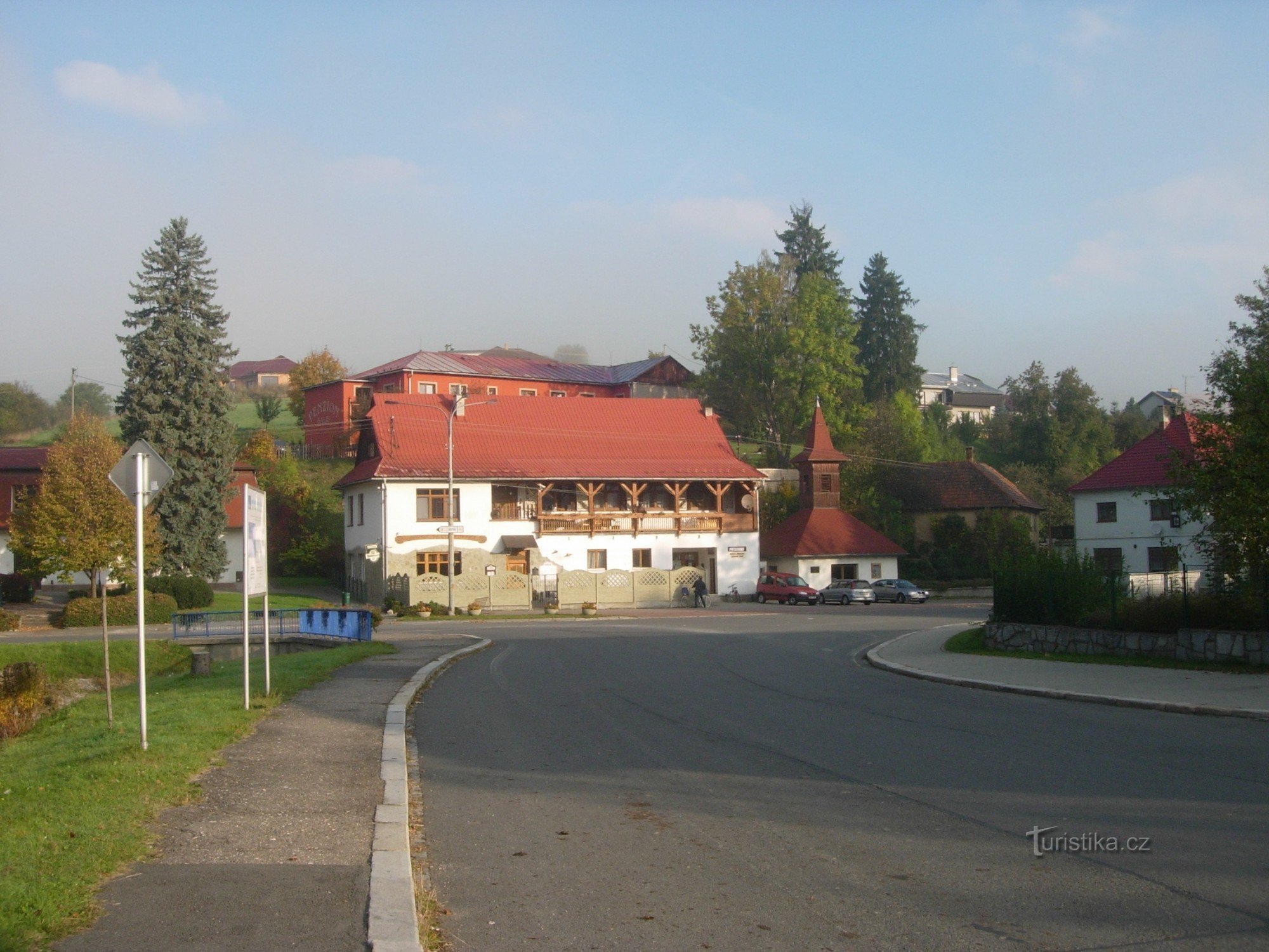 Zentrum von Liptál