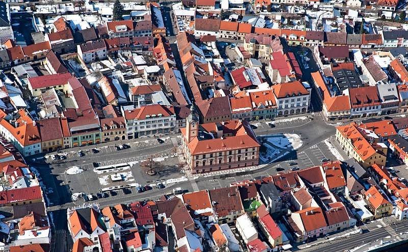 Center of the city of Sušice