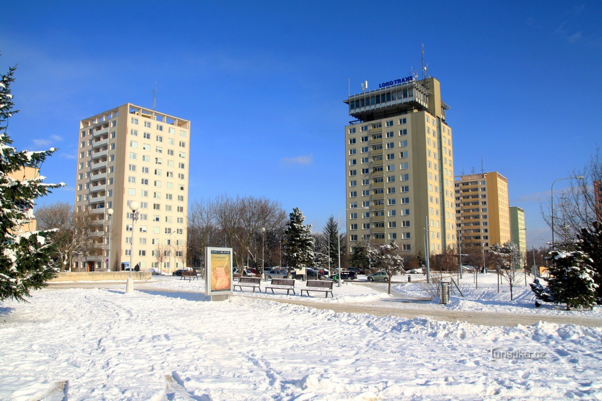 Centrum af nye Kohotice på Voříškové gaden