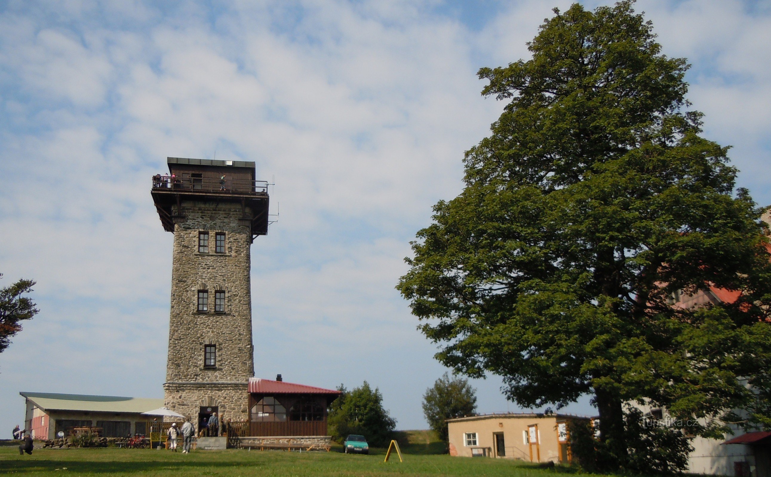 Čerchov - Tečajni stolp