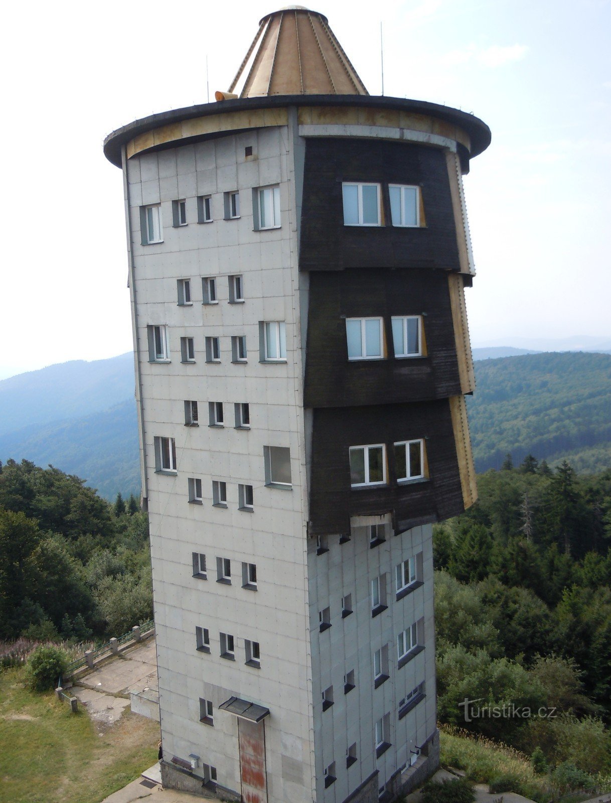 Čerchov - torre militar
