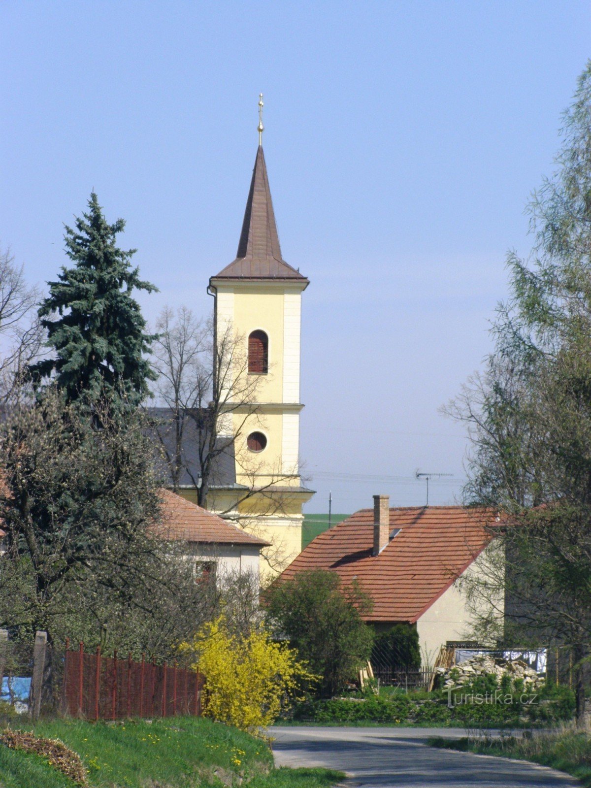 Cerekvice nad Loučná - εκκλησία του Αγ. Wenceslas