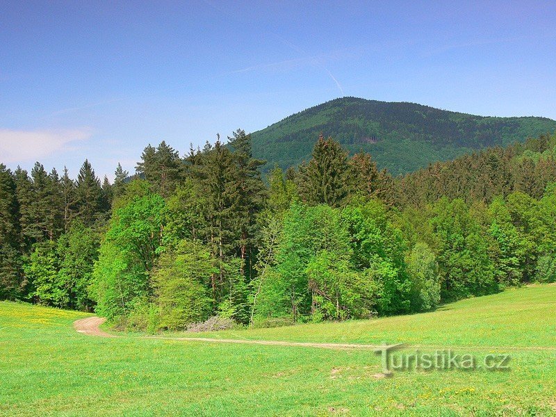 Black Mountain aus dem Süden