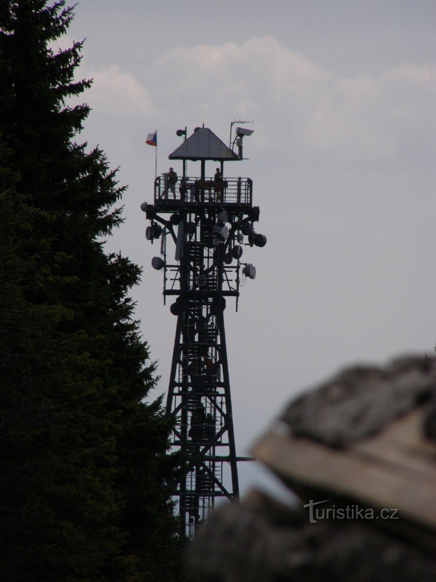 Montagna Nera - torre di avvistamento