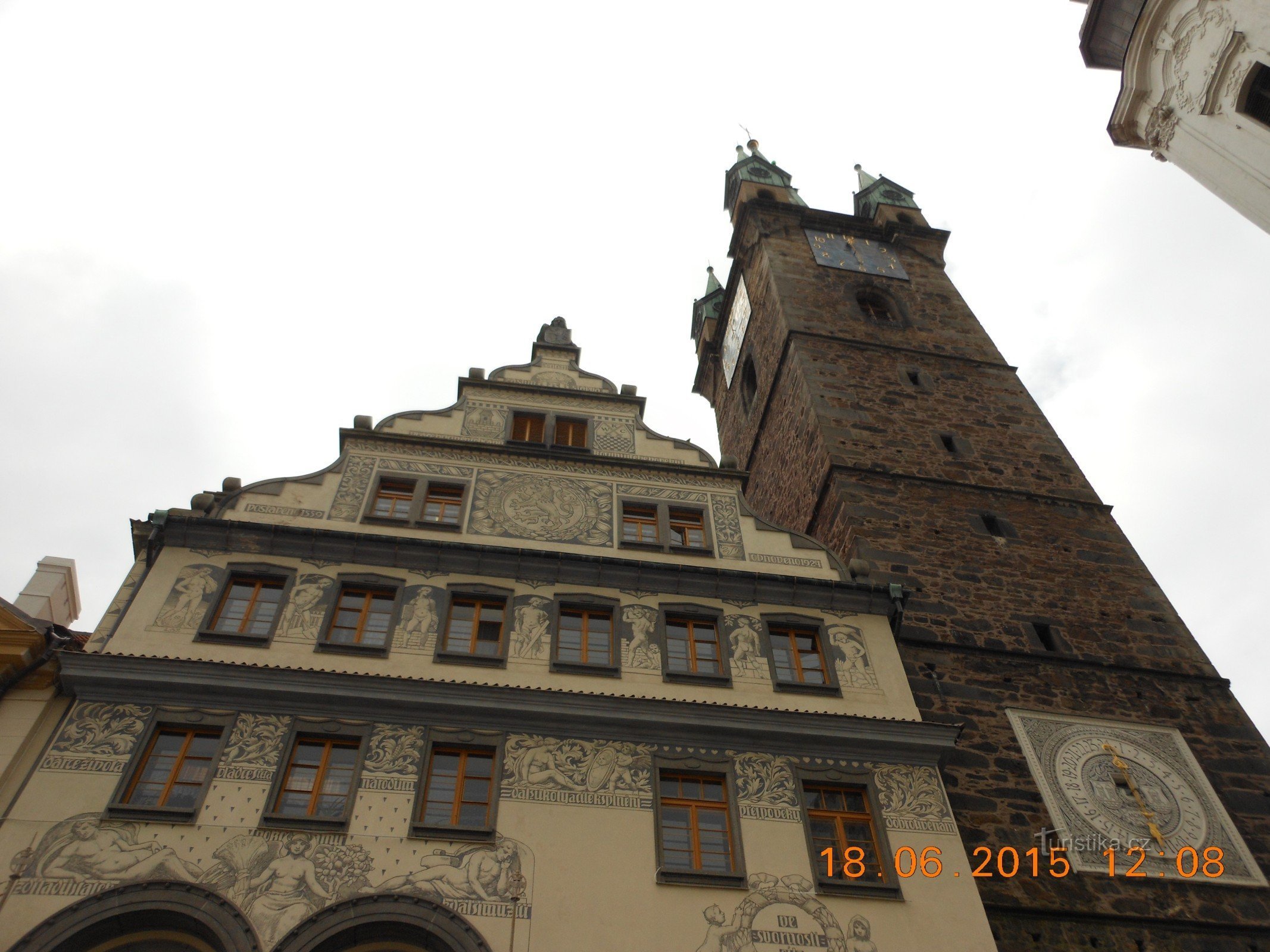 Der Schwarze Turm in Klatovy