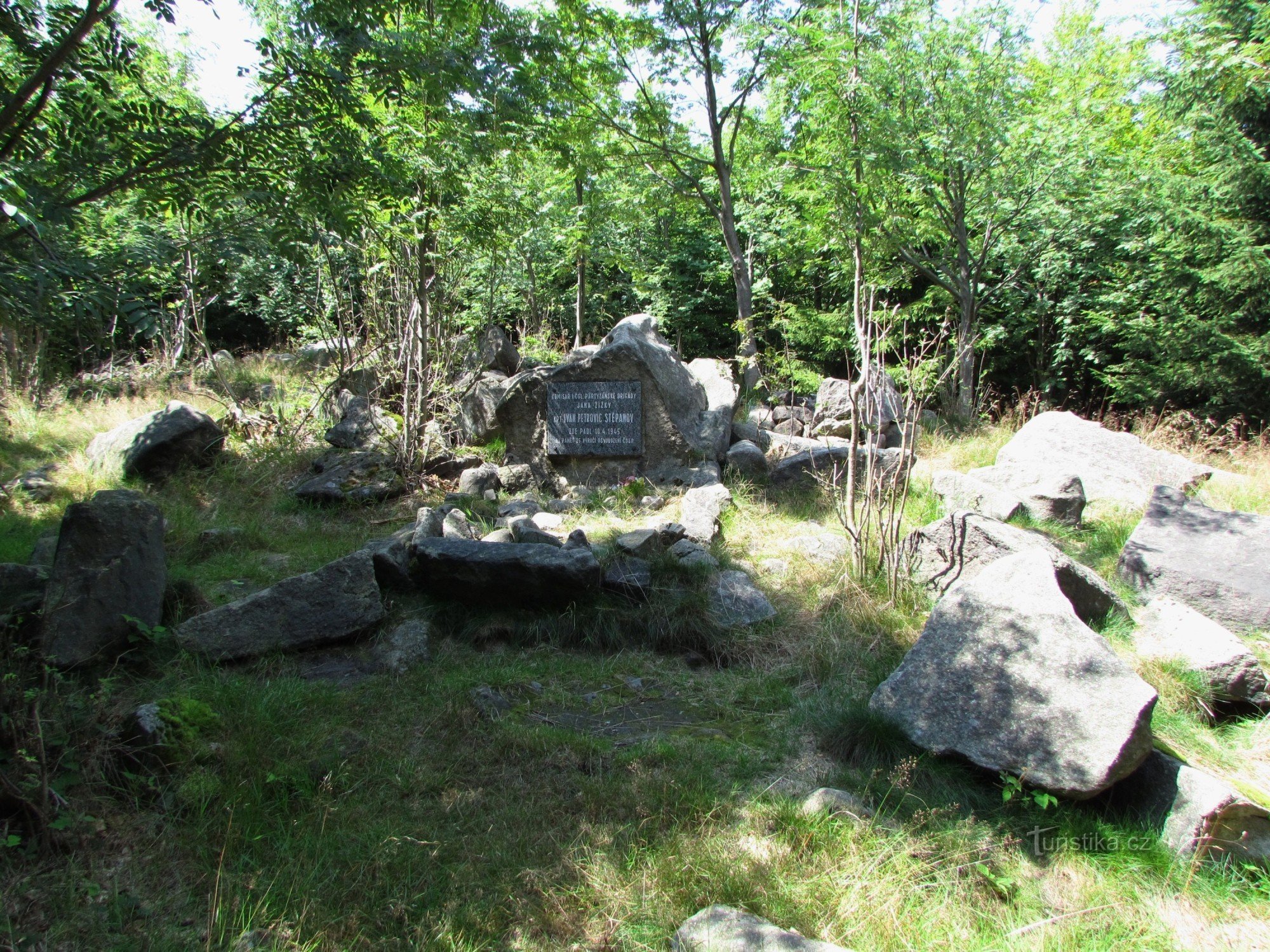Čerňava - spomenik IP Stěpanov