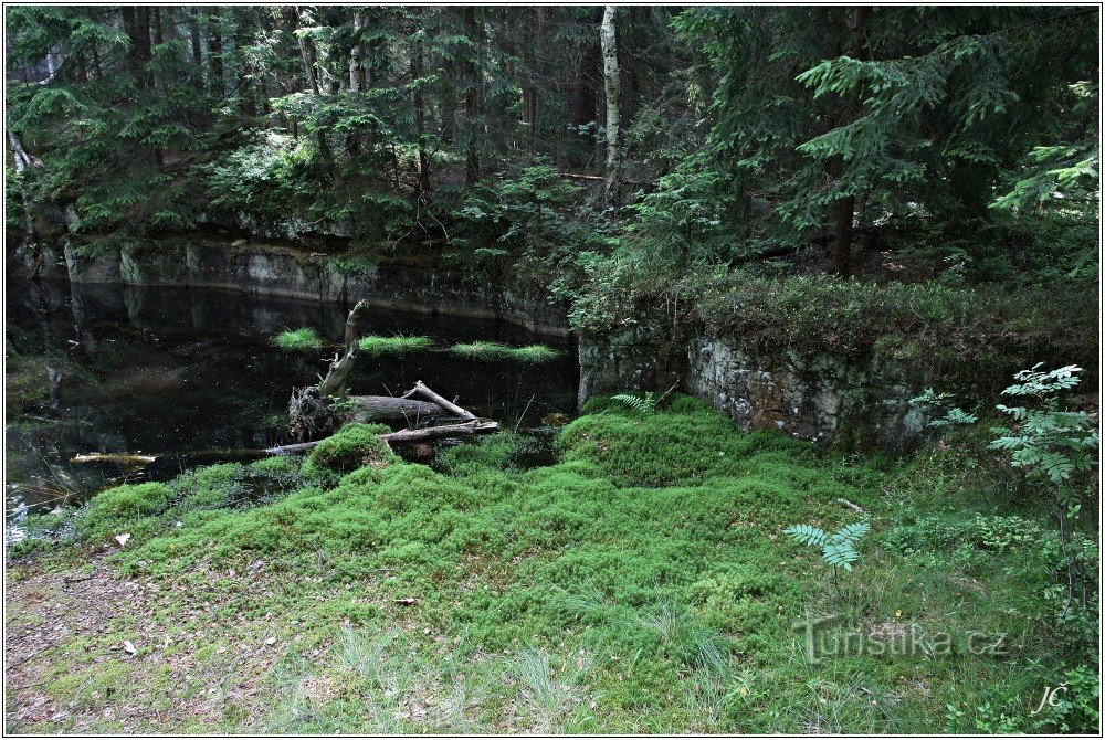 Black Lake op de grensrug