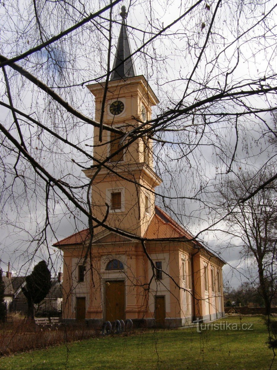 Chernilov - eine ehemalige evangelische Kirche