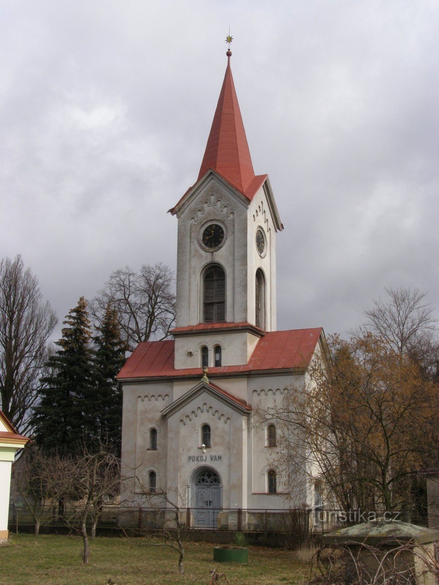 Černilov - cerkev reformiranih evangeličanov
