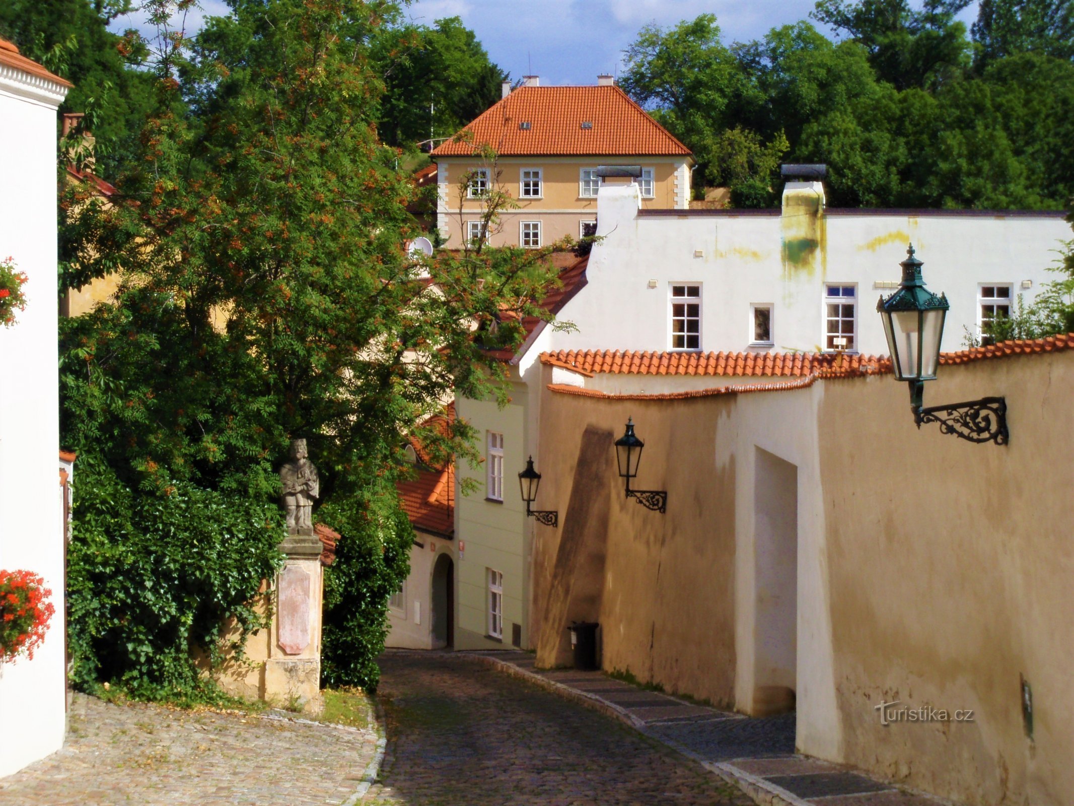 strada Černínská (Praga, 9.7.2008 iulie XNUMX)